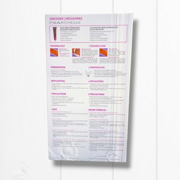 L'Oreal Professionnel DIARichesse 2x Ammonia-Free 7.24/7VC Pearly Butterscotch - Picture 16 of 16